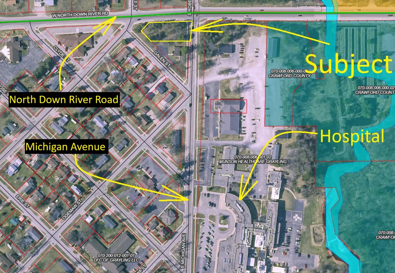 North Down River Road Grayling Charter Township MI 49738