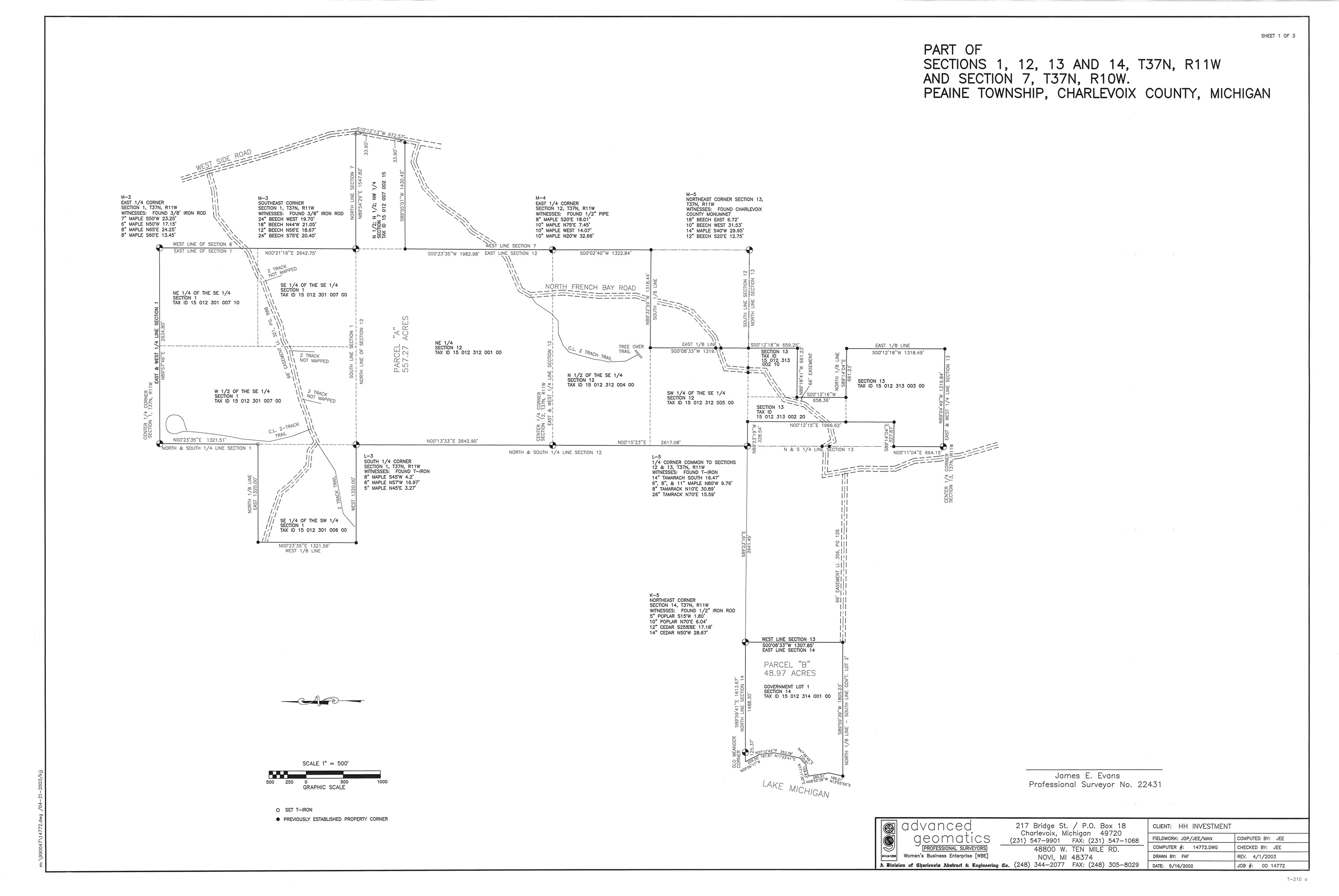 Tbd Beaver Island Road Peaine Township MI 49782