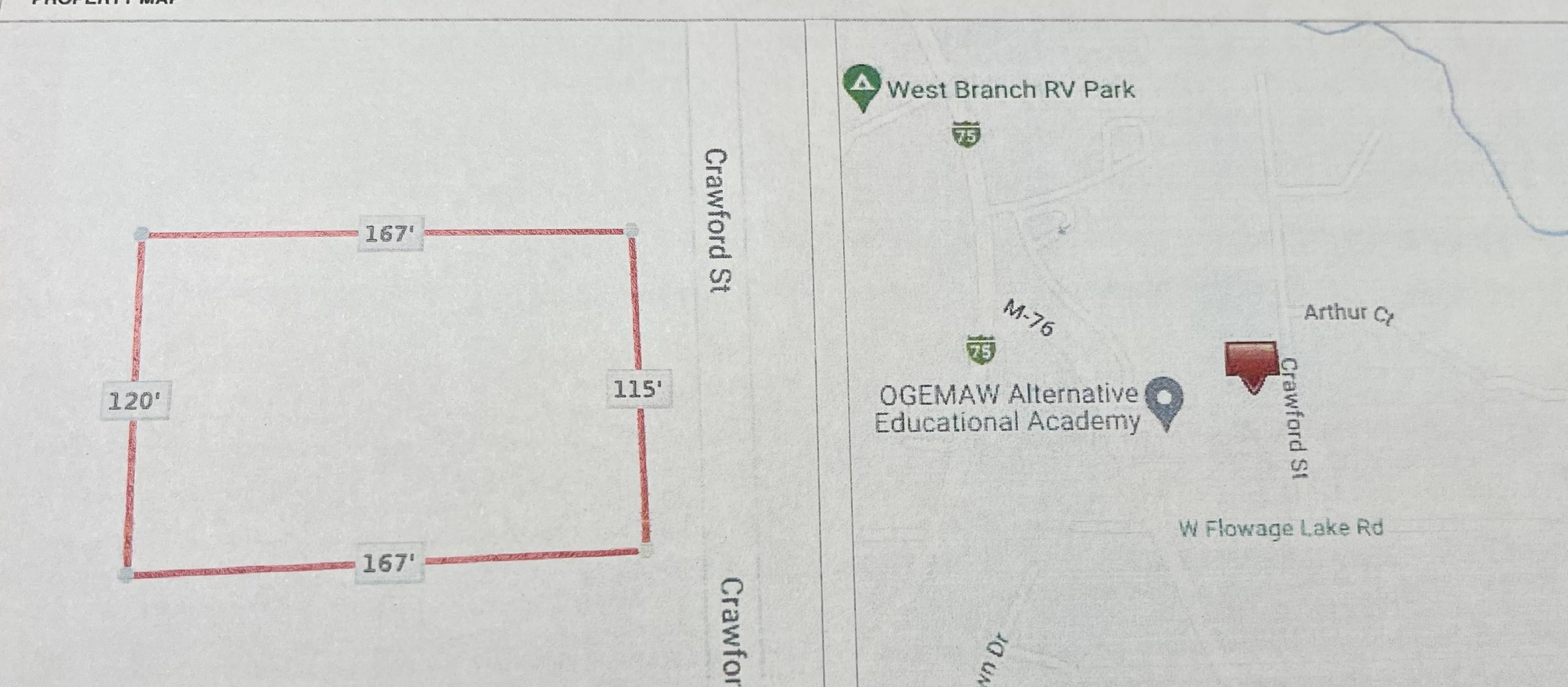 0 Crawford Street West Branch Township MI 48661