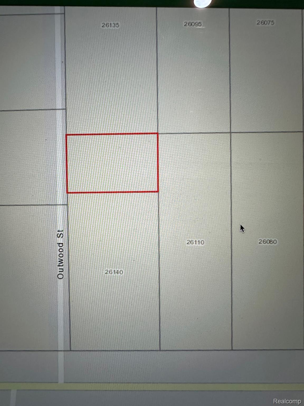 Lot 9 Outwood Street Southfield City MI 48033