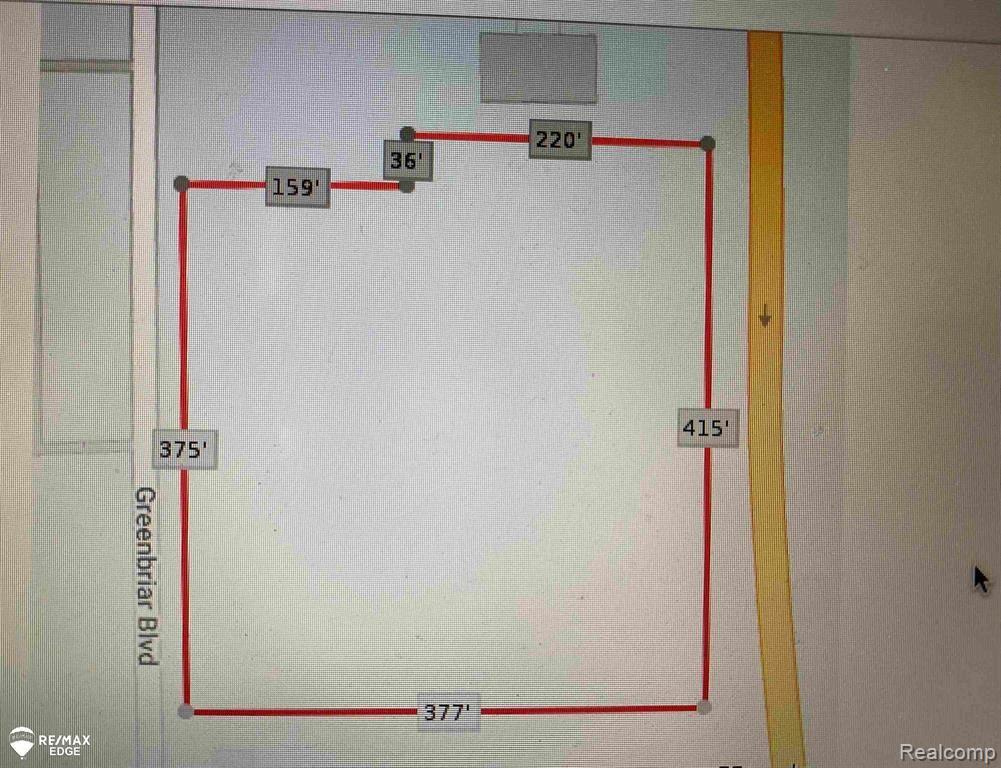 Vacant Green Briar Boulevard Burton City MI 48529