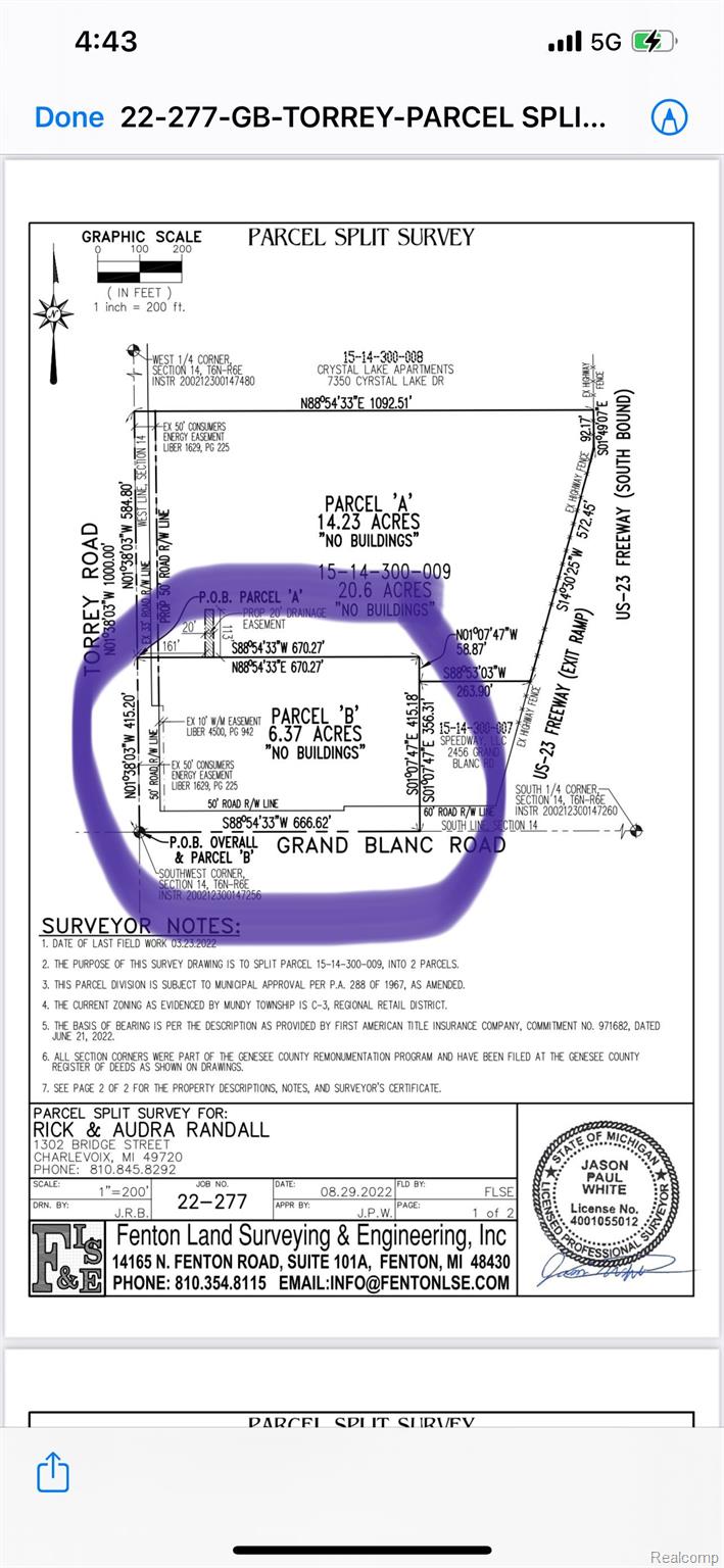 0000 Torrey Road Mundy Township MI 48473