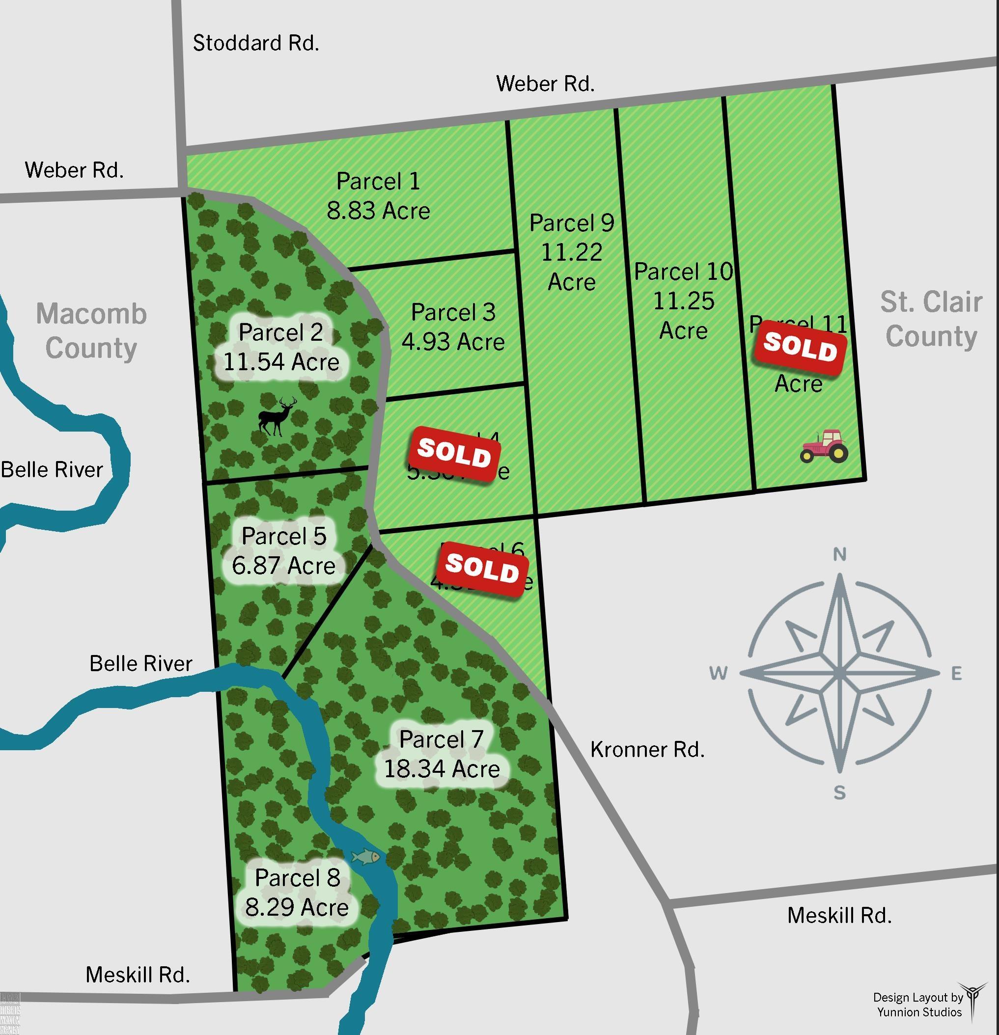 00 Kroner Road, 4001 - 060, Parcel 7 Road Columbus Township MI 48063