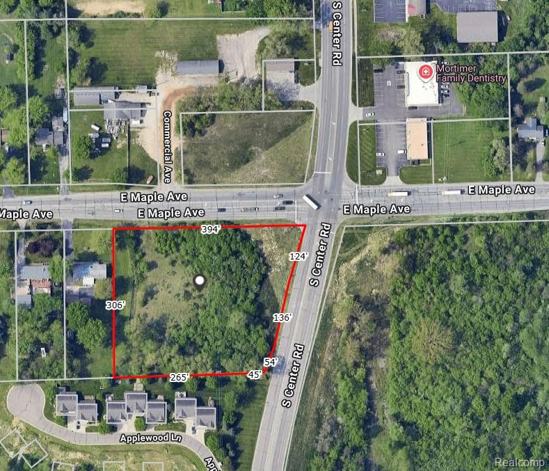 2.63(+/-) Acres S Center Road Grand Blanc City MI 48439