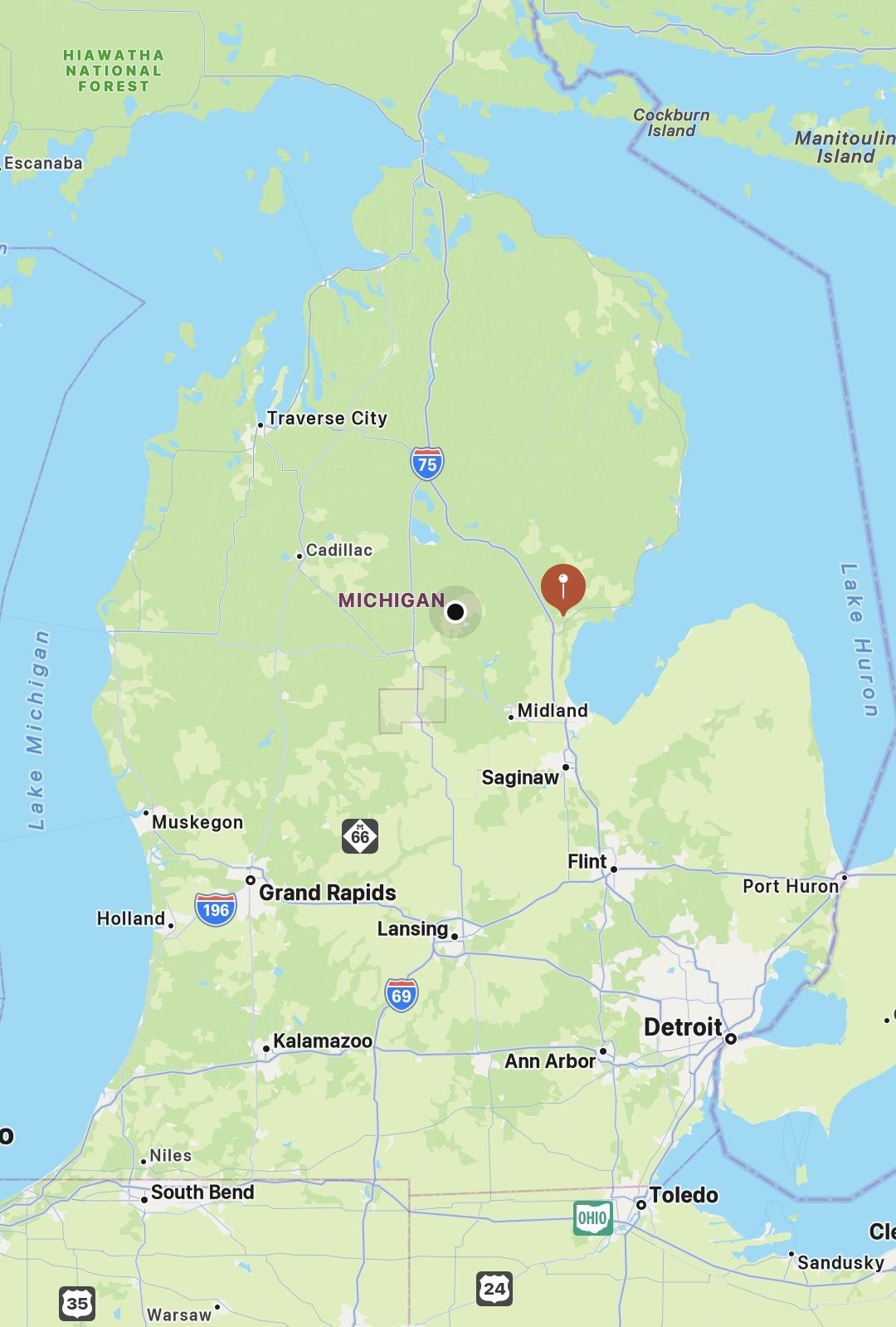 Nka S Huron Lincoln Township MI 48658