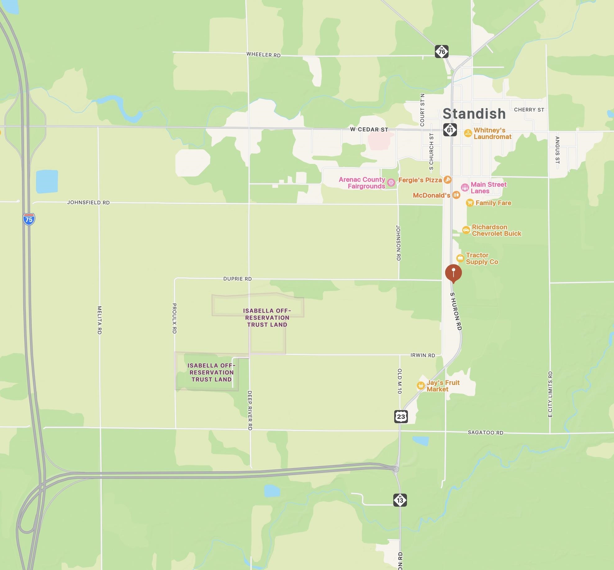 Nka S Huron Lincoln Township MI 48658