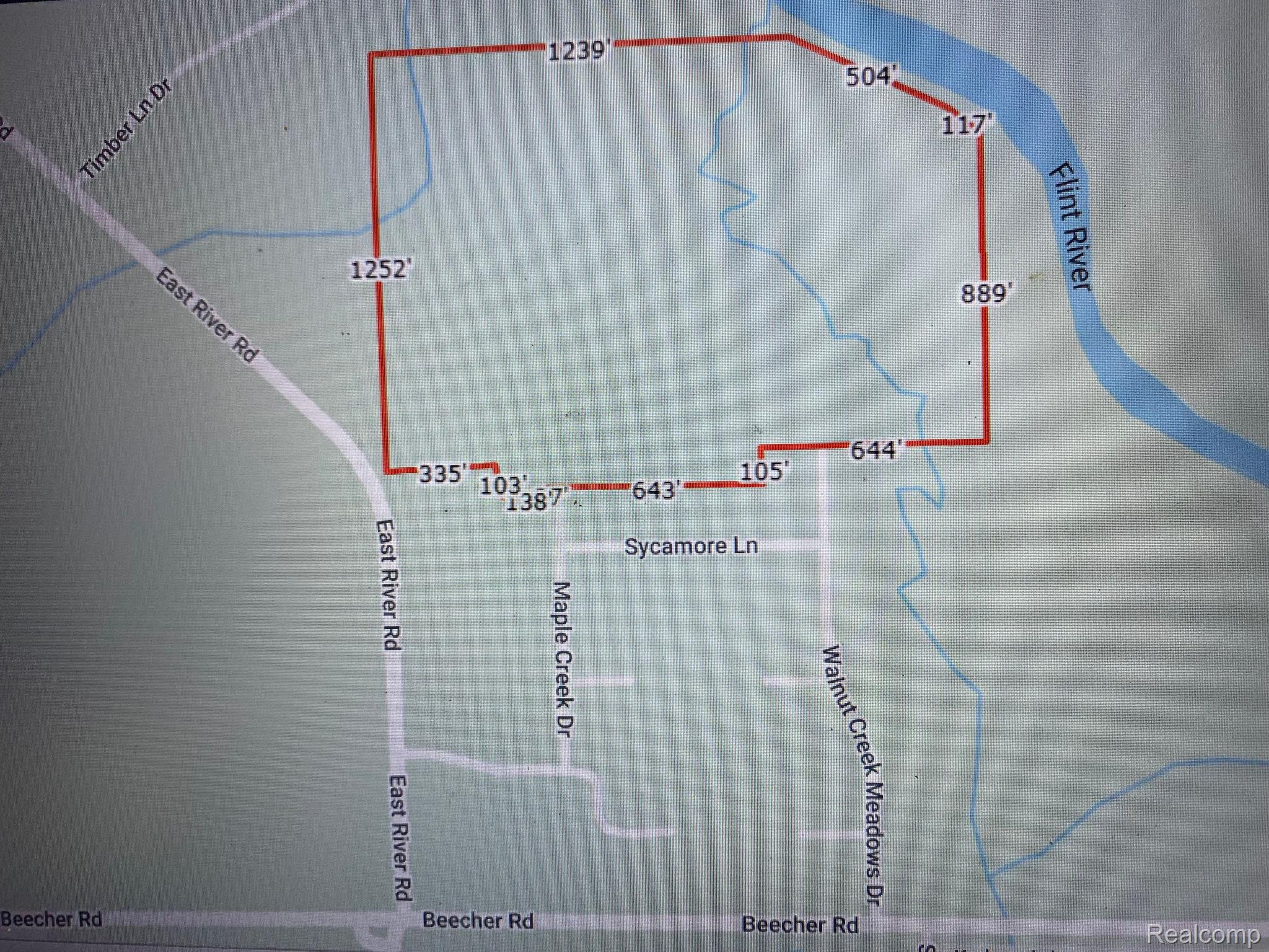 Oo Walnut Creek Drive Flint Charter Township MI 48532