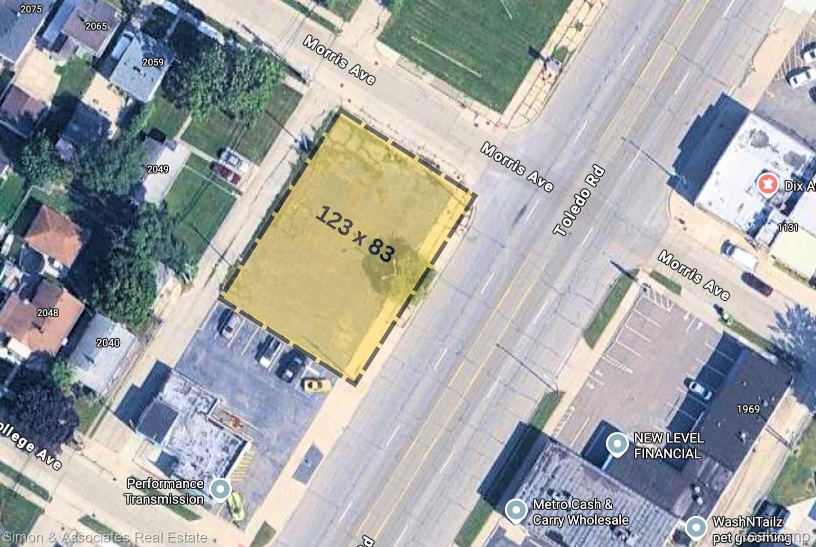 Lot 398 Dix Highway Lincoln Park City MI 48146