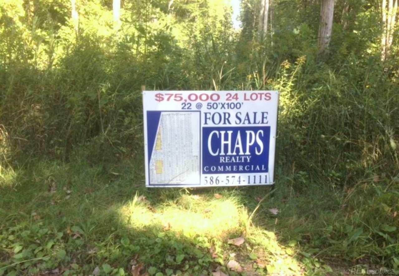 24 Vacant Lots Clay Township MI 48001