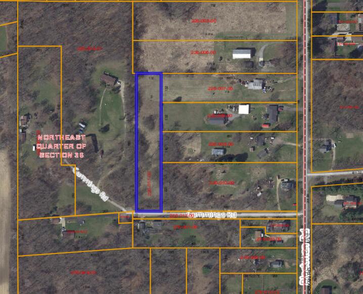 Cummings Road Sandstone Township MI 49201