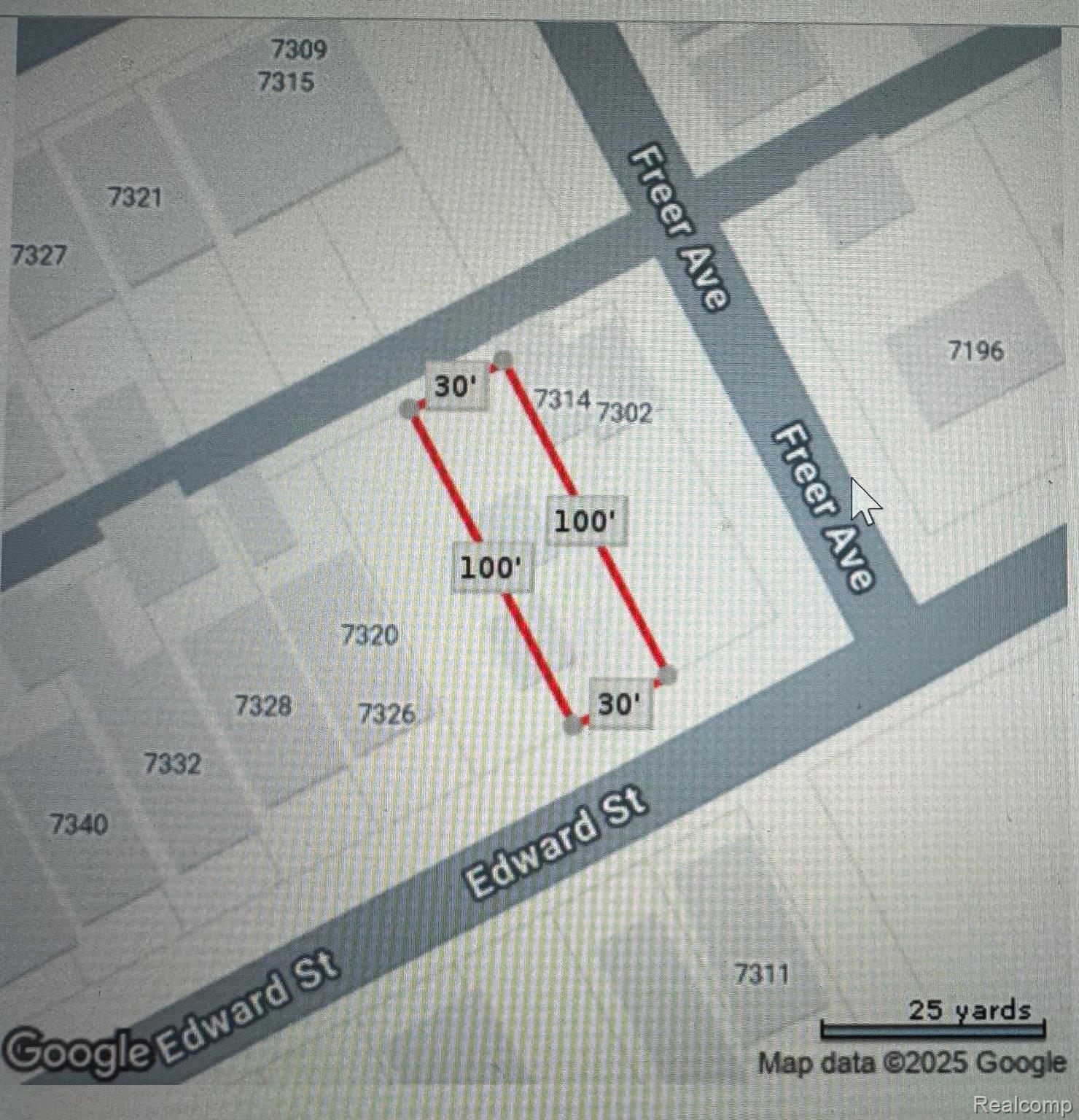 7314 Edward Street Detroit City MI 48210