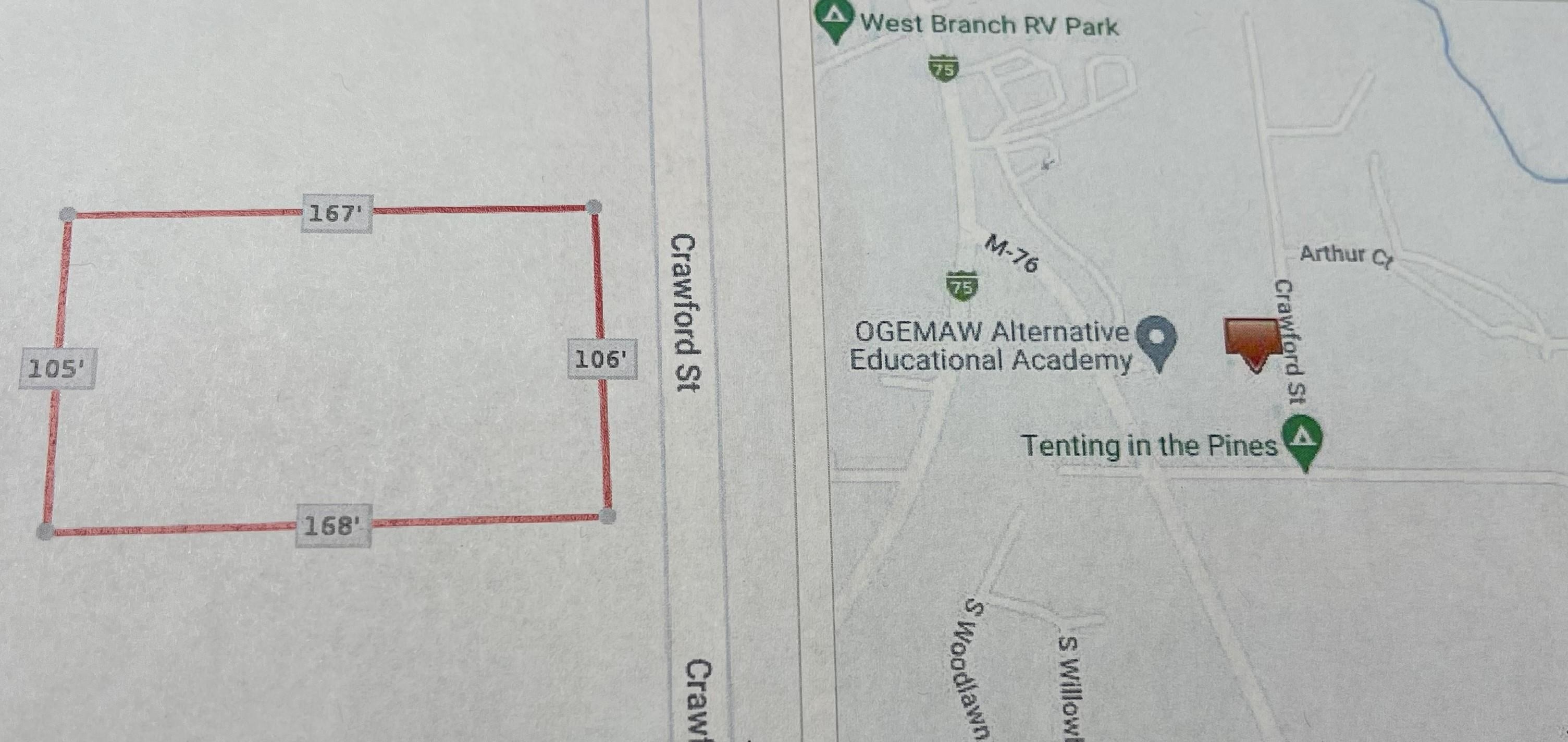 0 Crawford Street West Branch Township MI 48661
