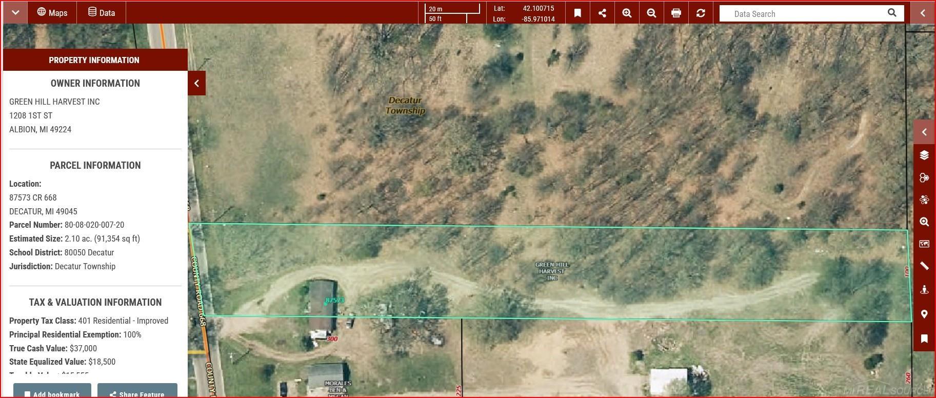 87573 County Road 668 Decatur Township MI 49045