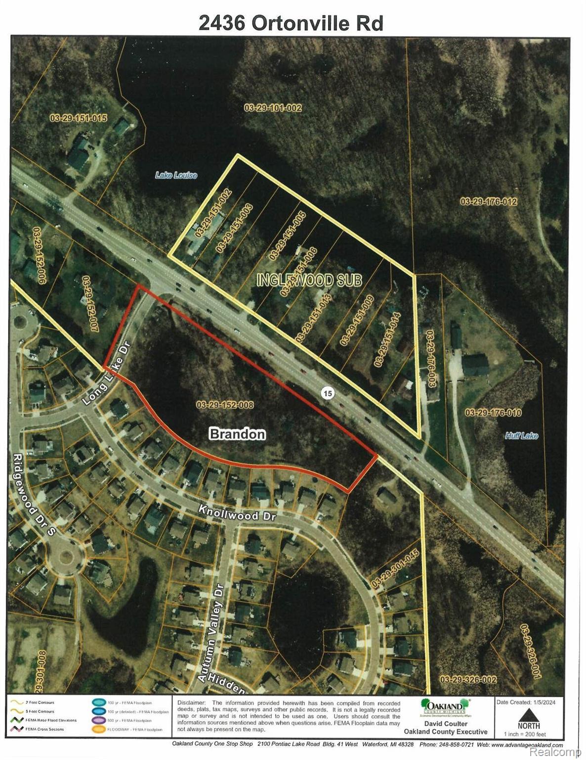 2436 Ortonville Road Brandon Charter Township MI 48462