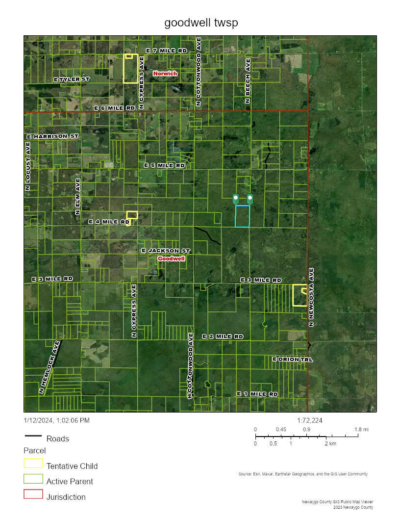 Ville N Beech Avenue Goodwell Township MI 49349