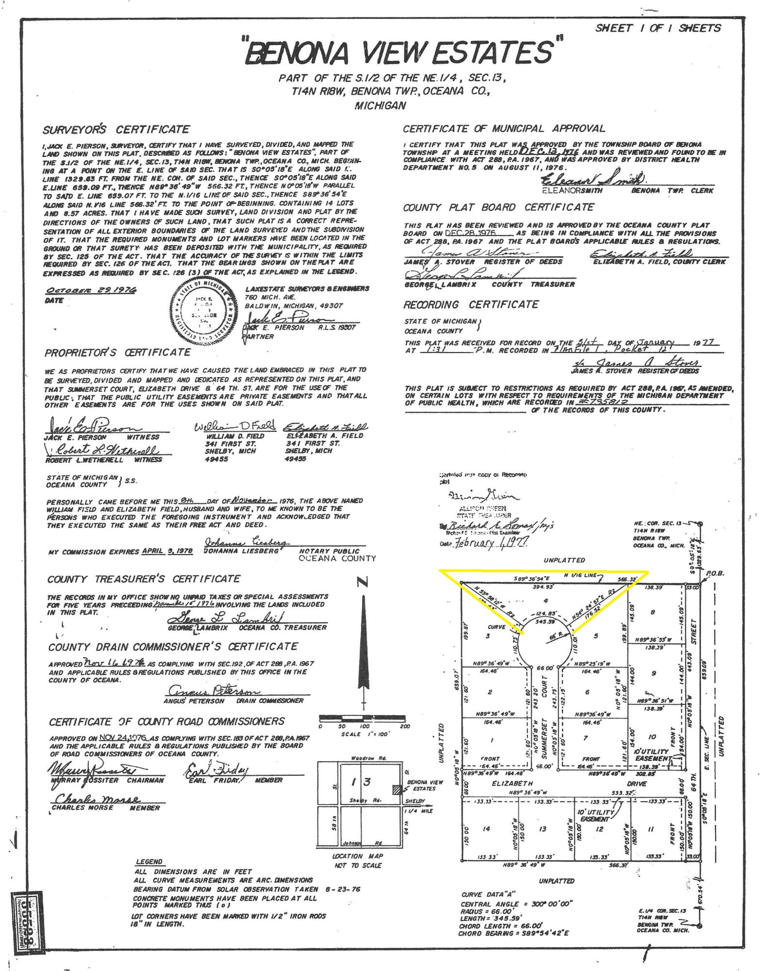 18155 Summerset Court Benona Township MI 49455