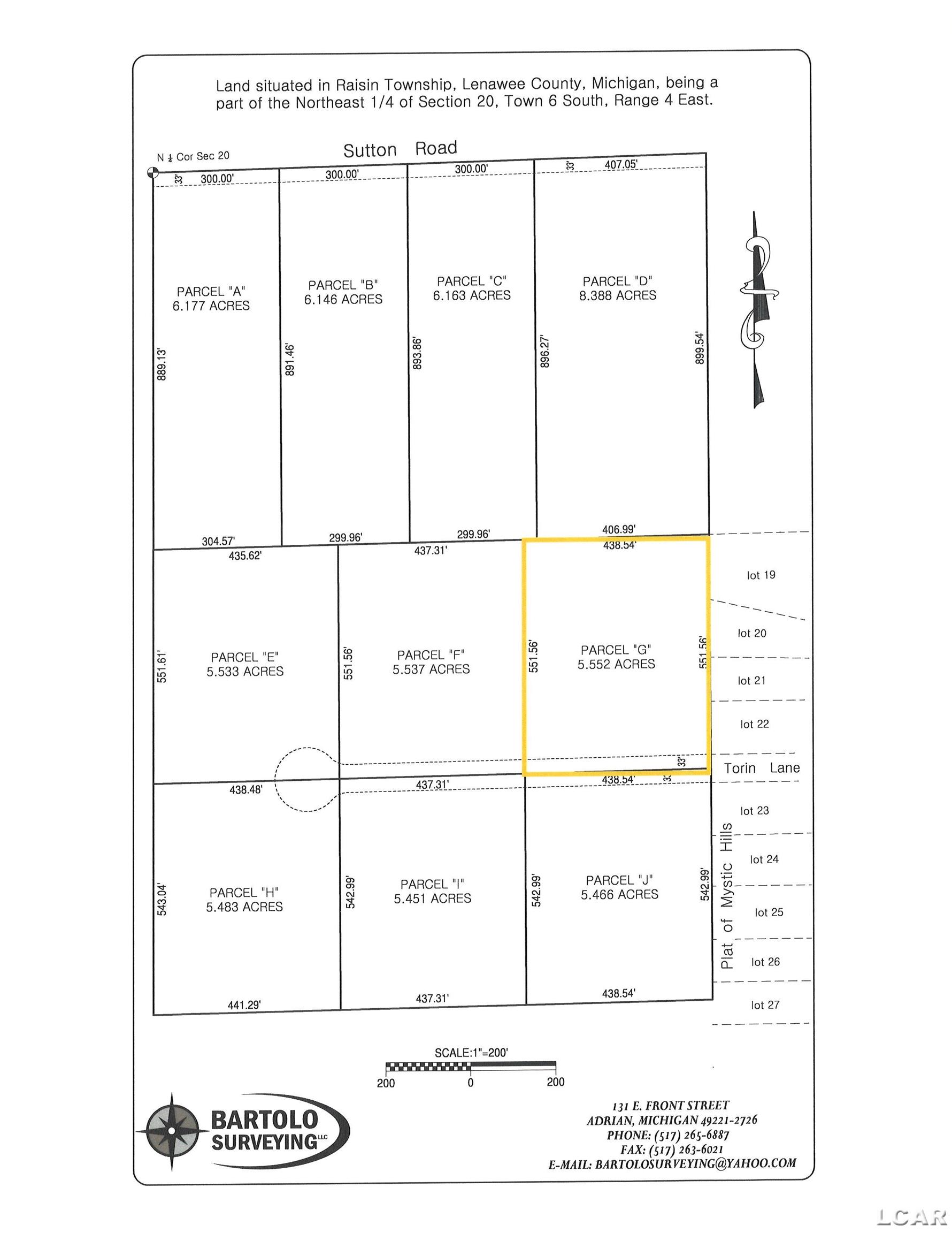 3811 Torin Lane Raisin Township MI 49221
