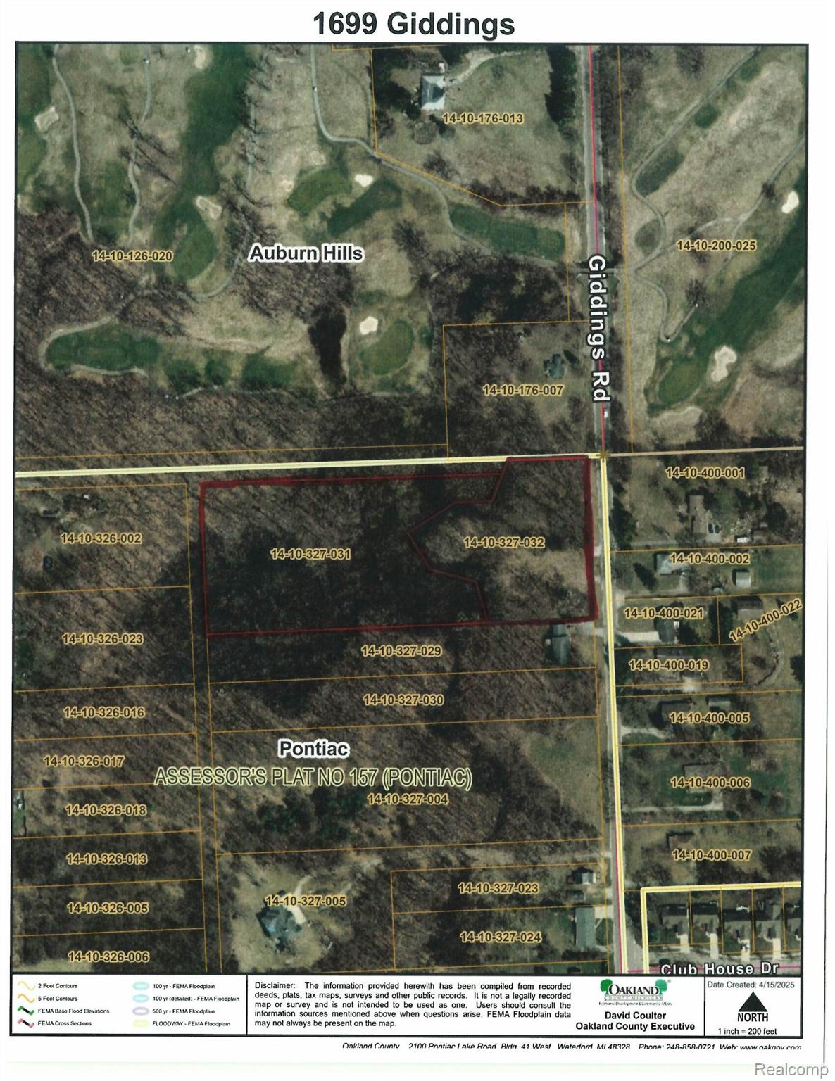 1699 Giddings Road Pontiac City MI 48340