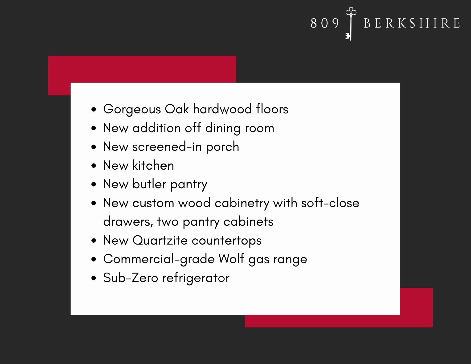 809 Berkshire Road Ann Arbor City MI 48104