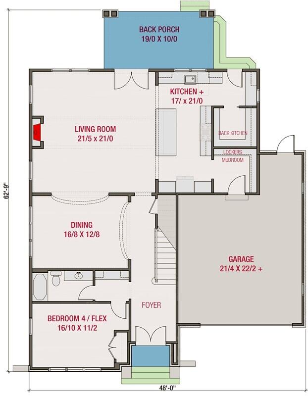 623 N Center Street Northville City MI 48167