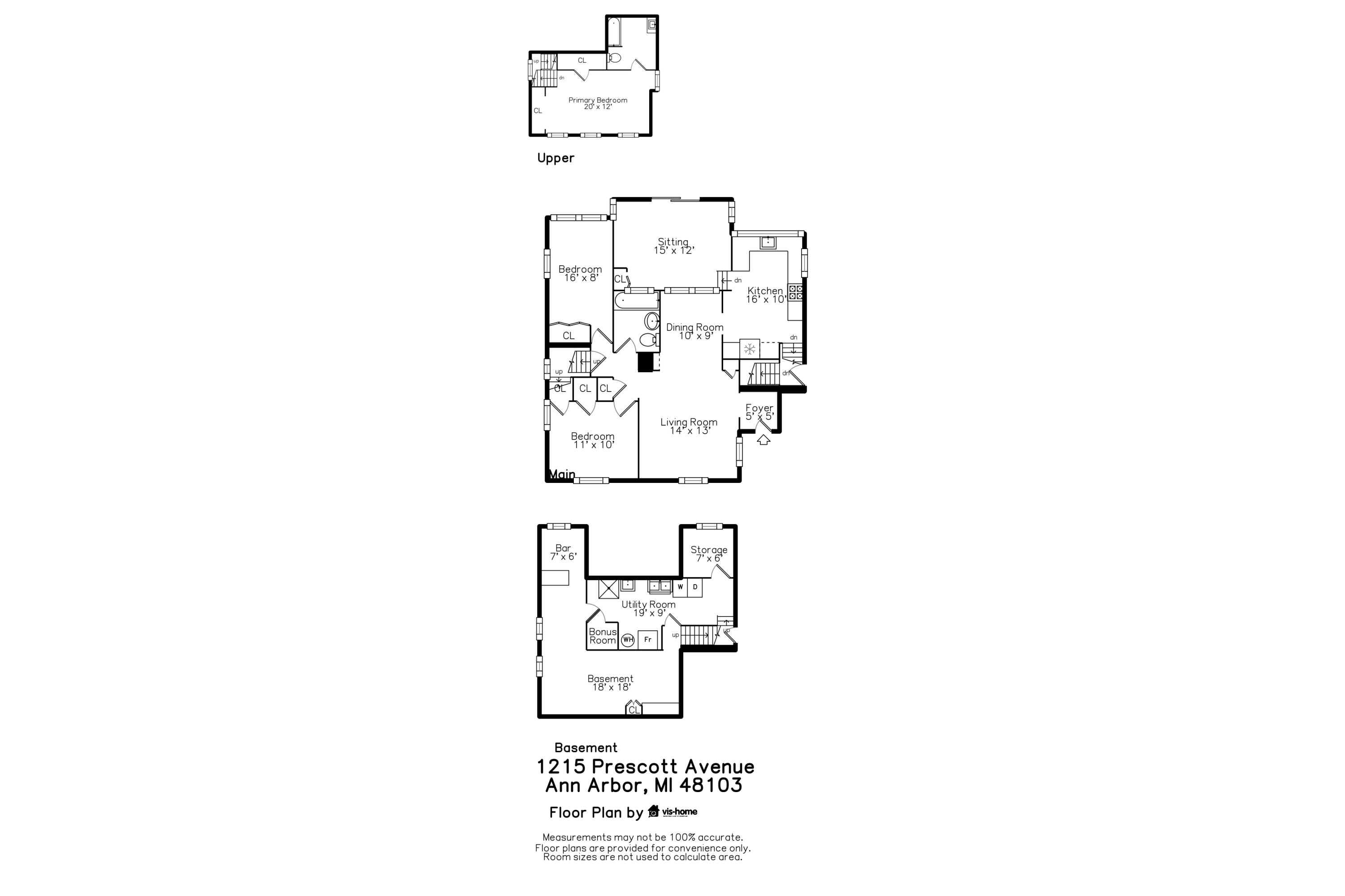 1215 Prescott Avenue Ann Arbor City MI 48103