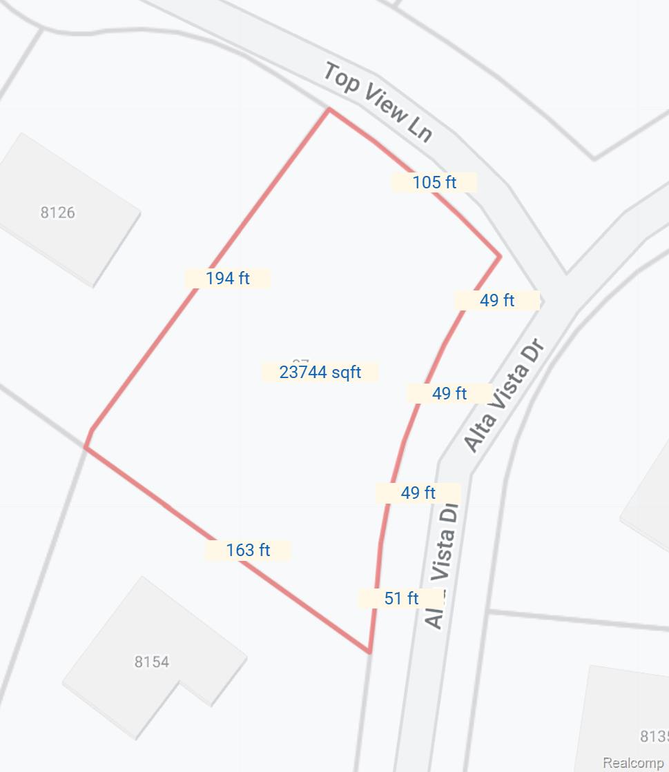 Lot 37 Alta Vista Drive Hamburg Township MI 48169