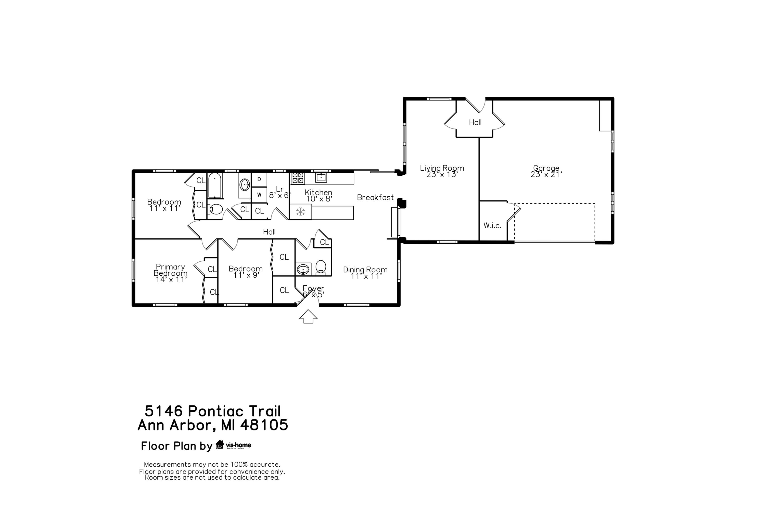 5146 Pontiac Trail Northfield Township MI 48105
