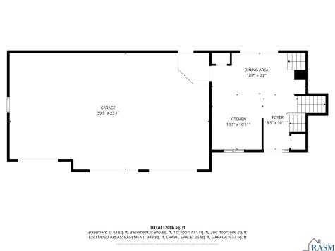 1552 Nottingham Drive North Mankato MN 56003