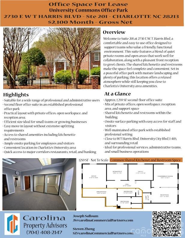 2730 E W T Harris Boulevard Charlotte NC 28213