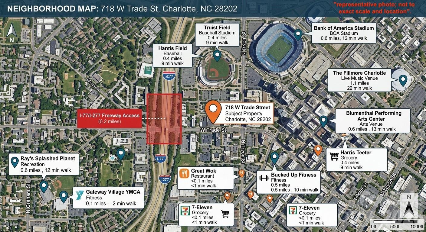 718 W Trade Street Charlotte NC 28202