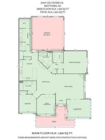 2444 Coltsview Lane Matthews NC 28105