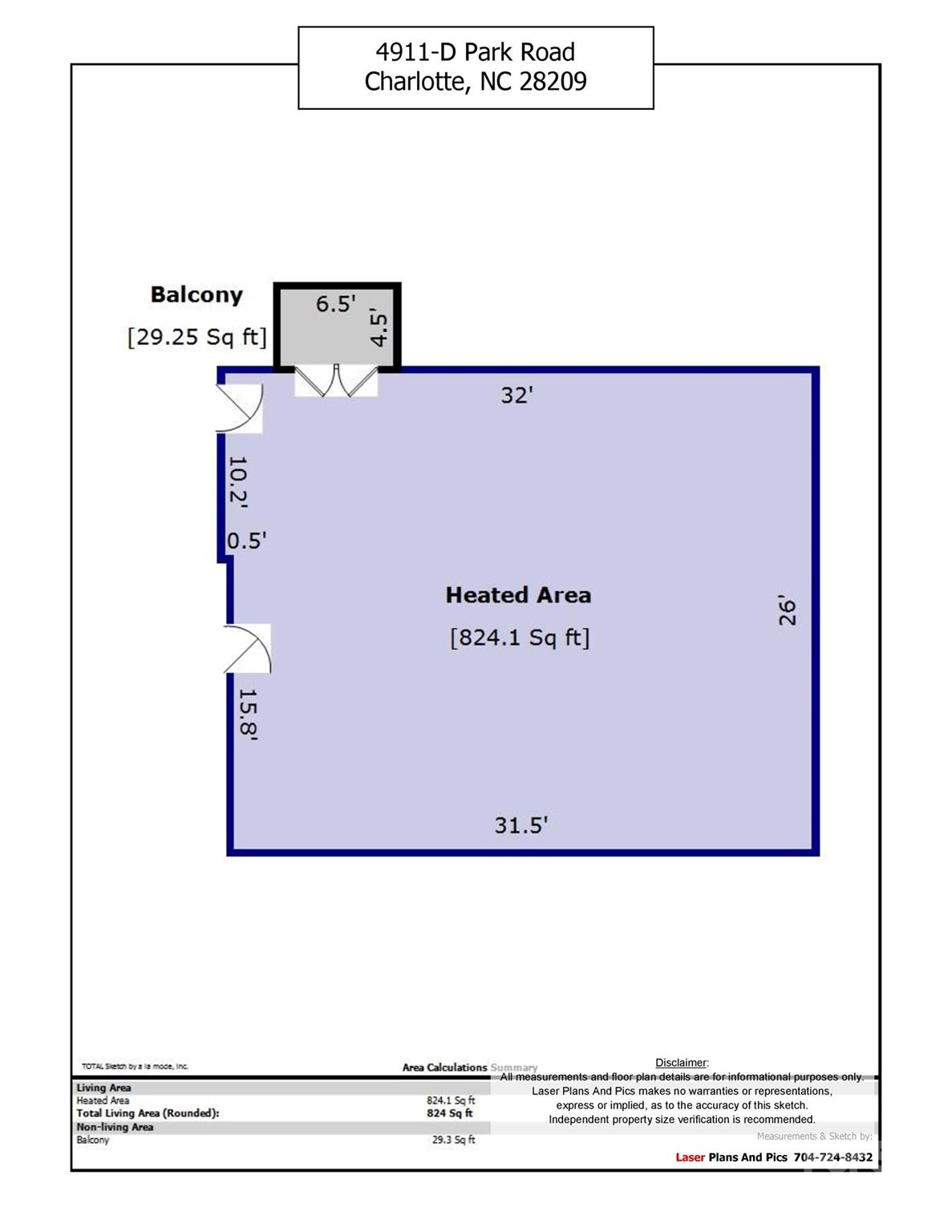 4911 Park Road Charlotte NC 28209