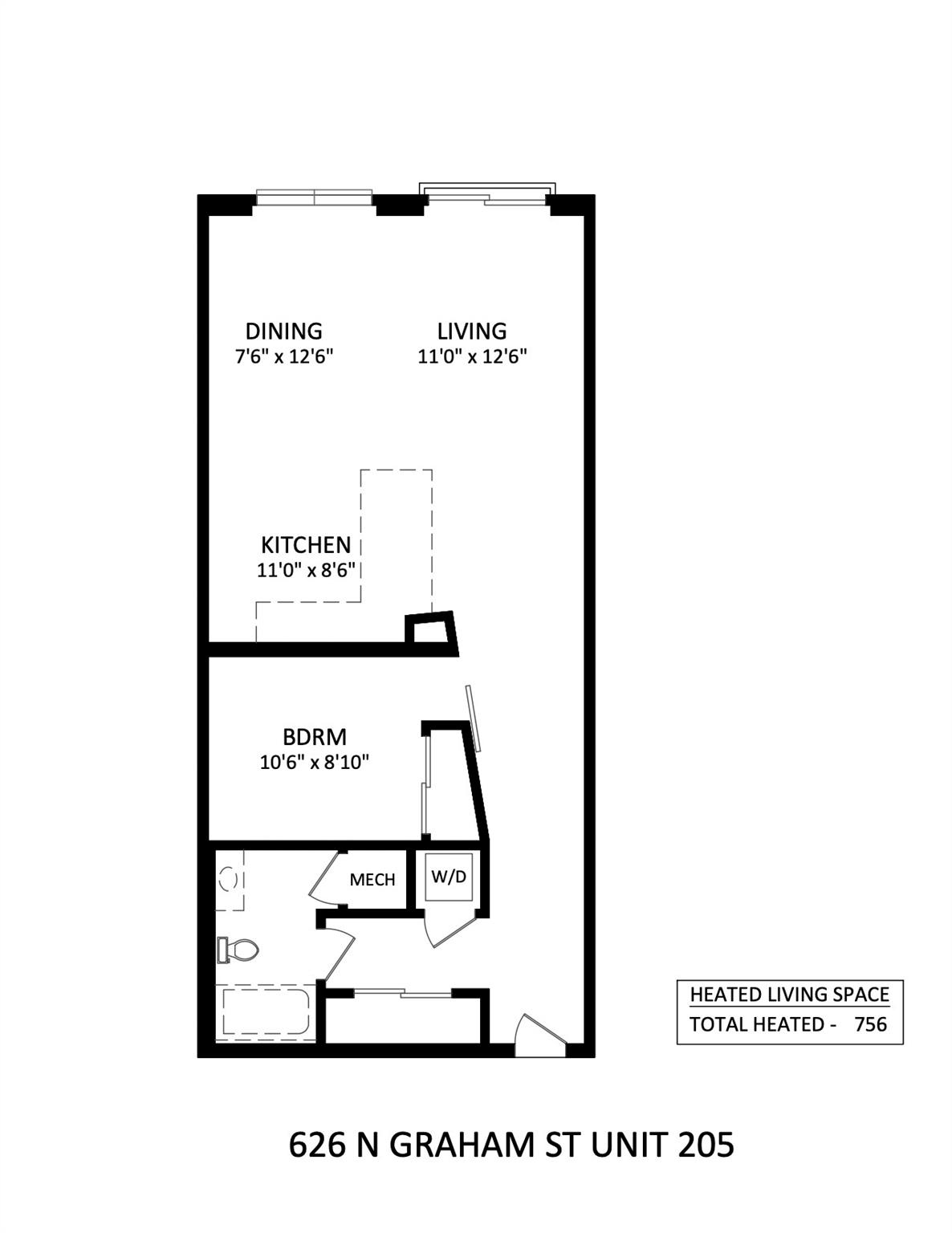626 N Graham Street Charlotte NC 28202