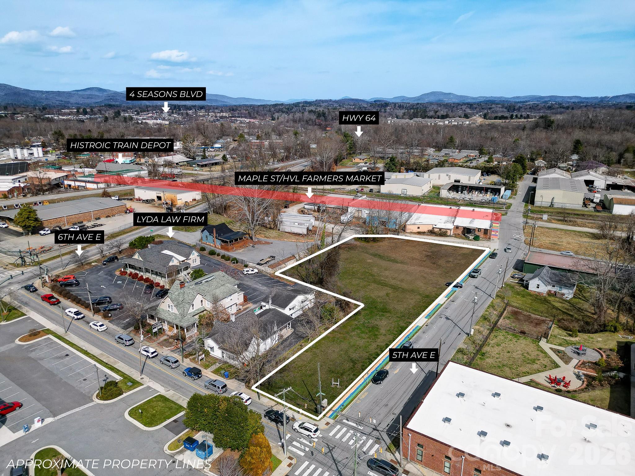 00000 N Grove Street Hendersonville NC 28792