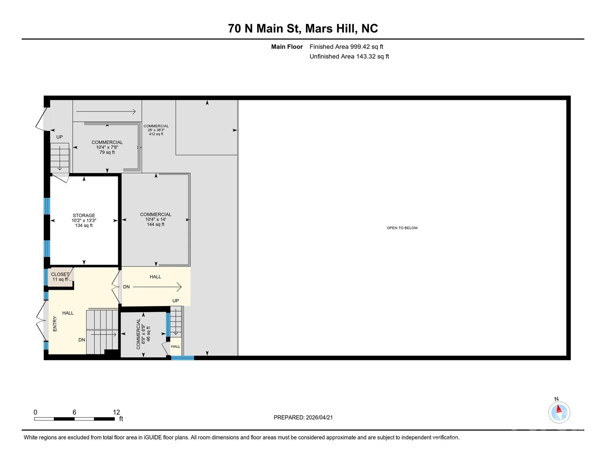 70 N Main Street Mars Hill NC 28754