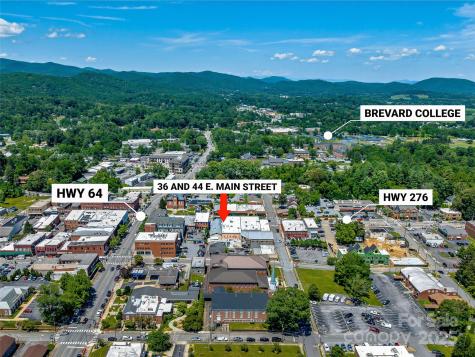 36 & 44 E Main Street Brevard NC 28712