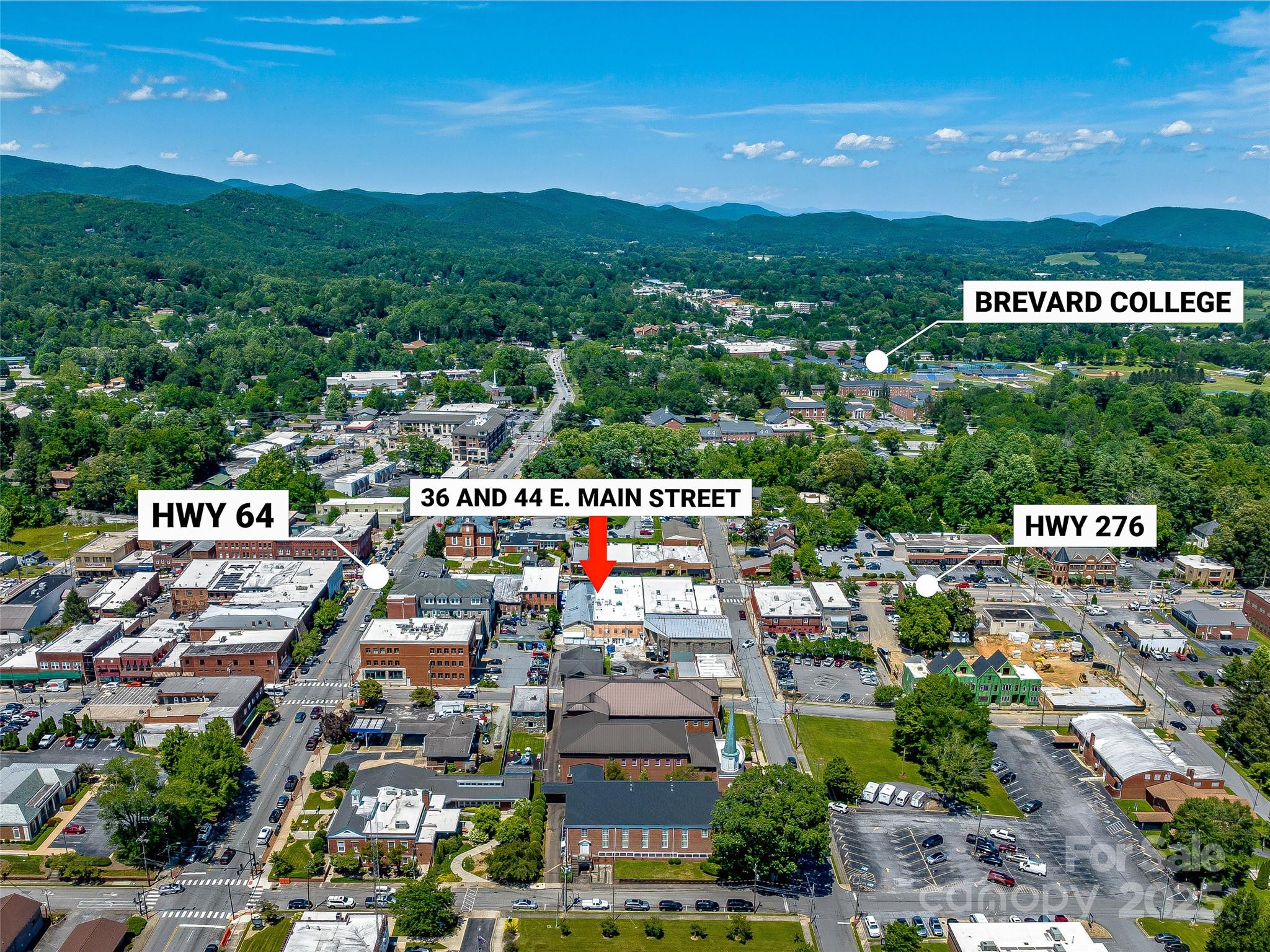 36 & 44 E Main Street Brevard NC 28712