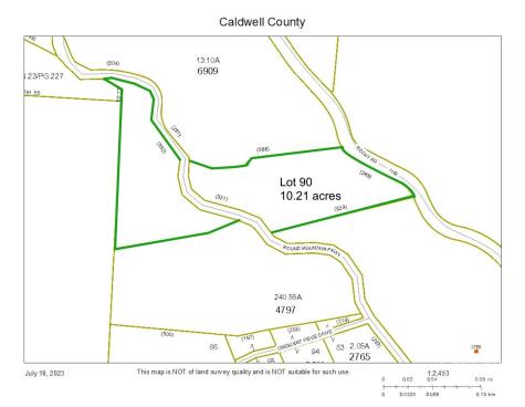 10.21, Acres Lot 90 1981 Round Mountain Parkway Lenoir NC 28645