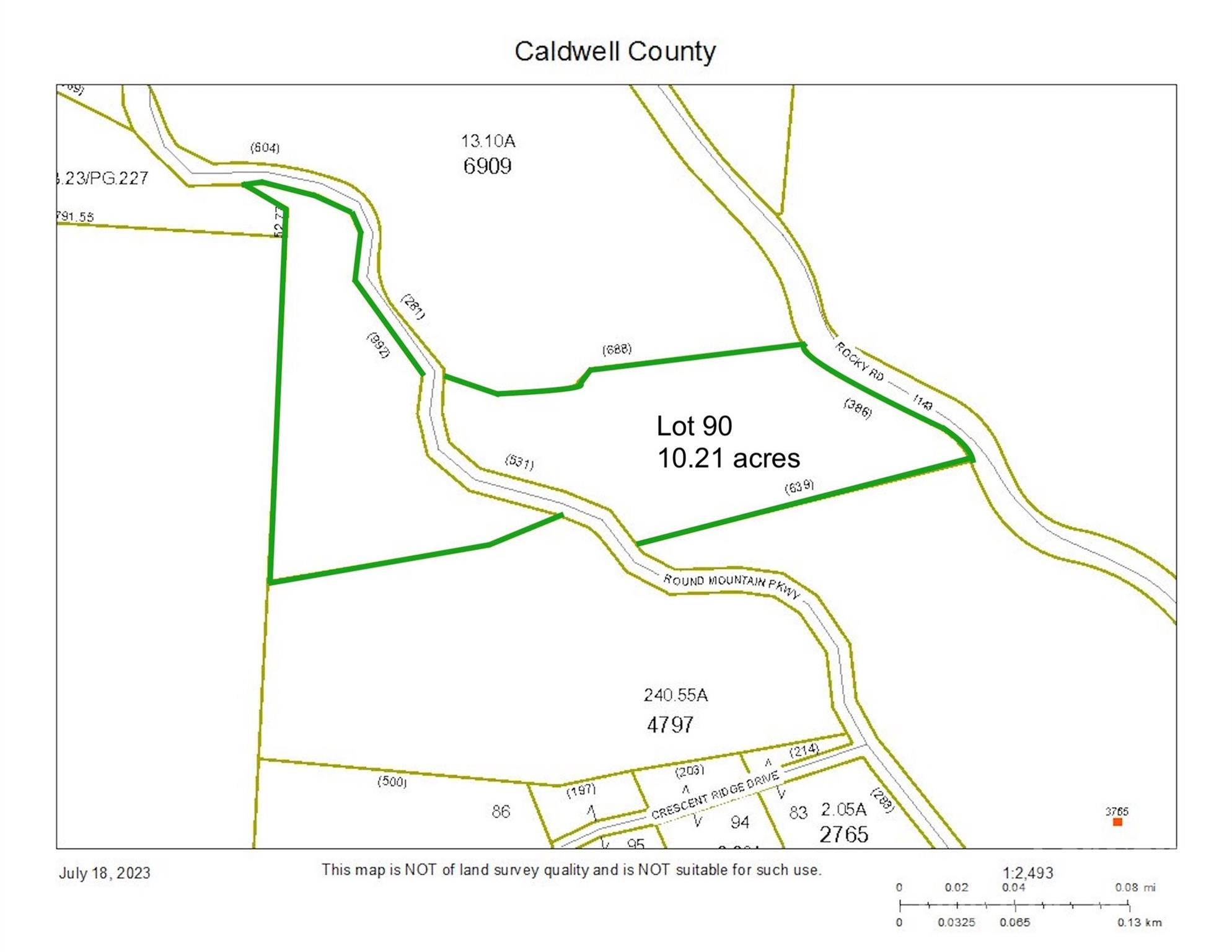 10.21, Acres Lot 90 1981 Round Mountain Parkway Lenoir NC 28645