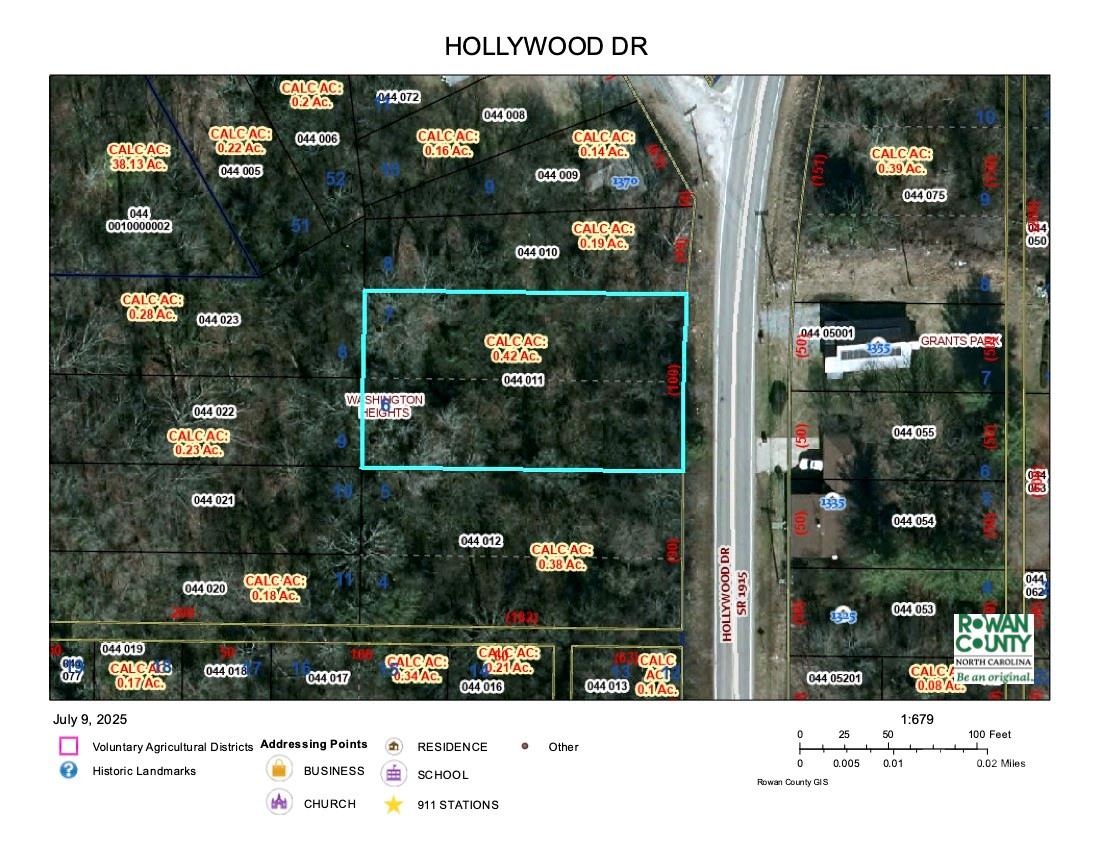 00 Hollywood Drive Spencer NC 28159