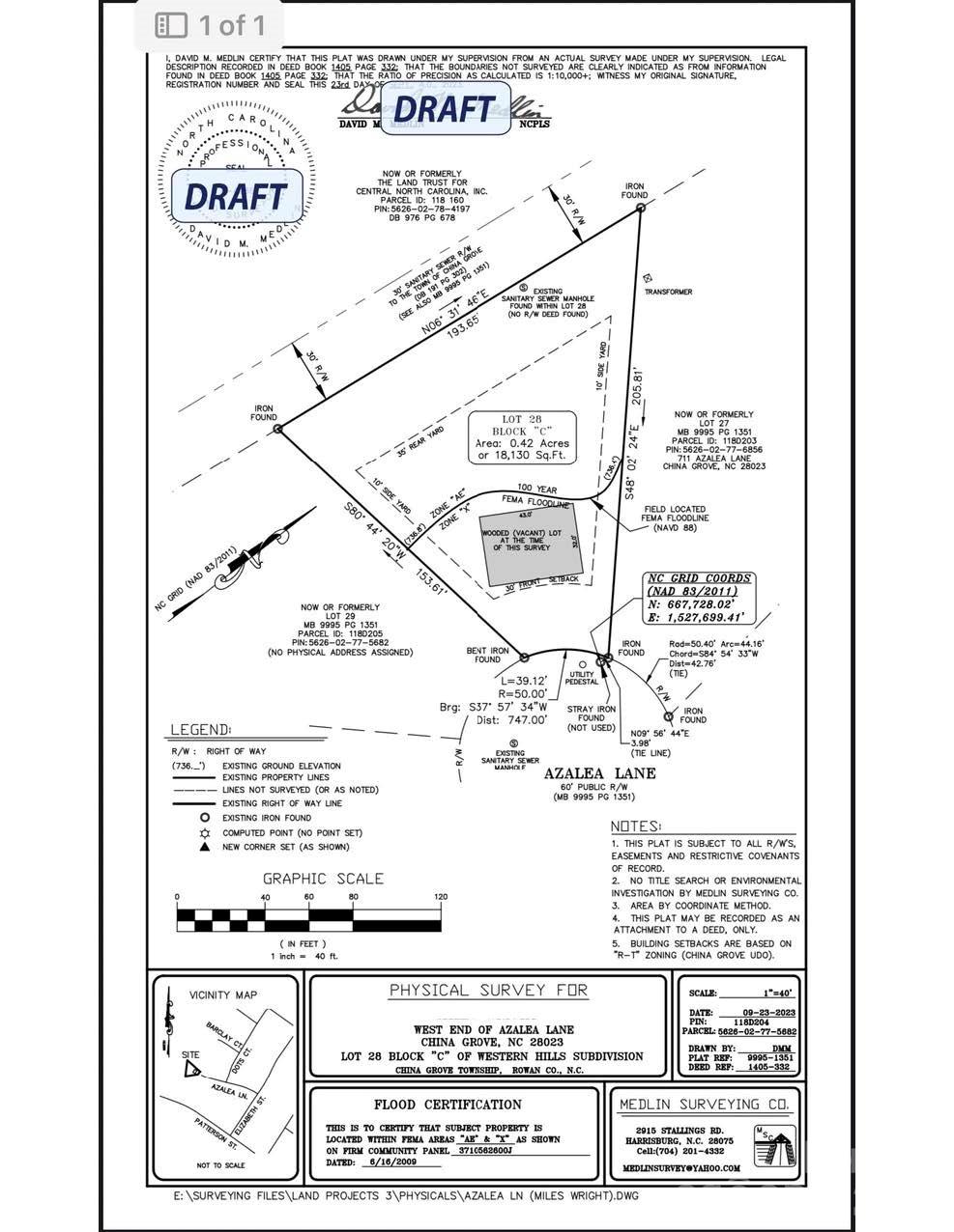 0 Azalea Lane China Grove NC 28023
