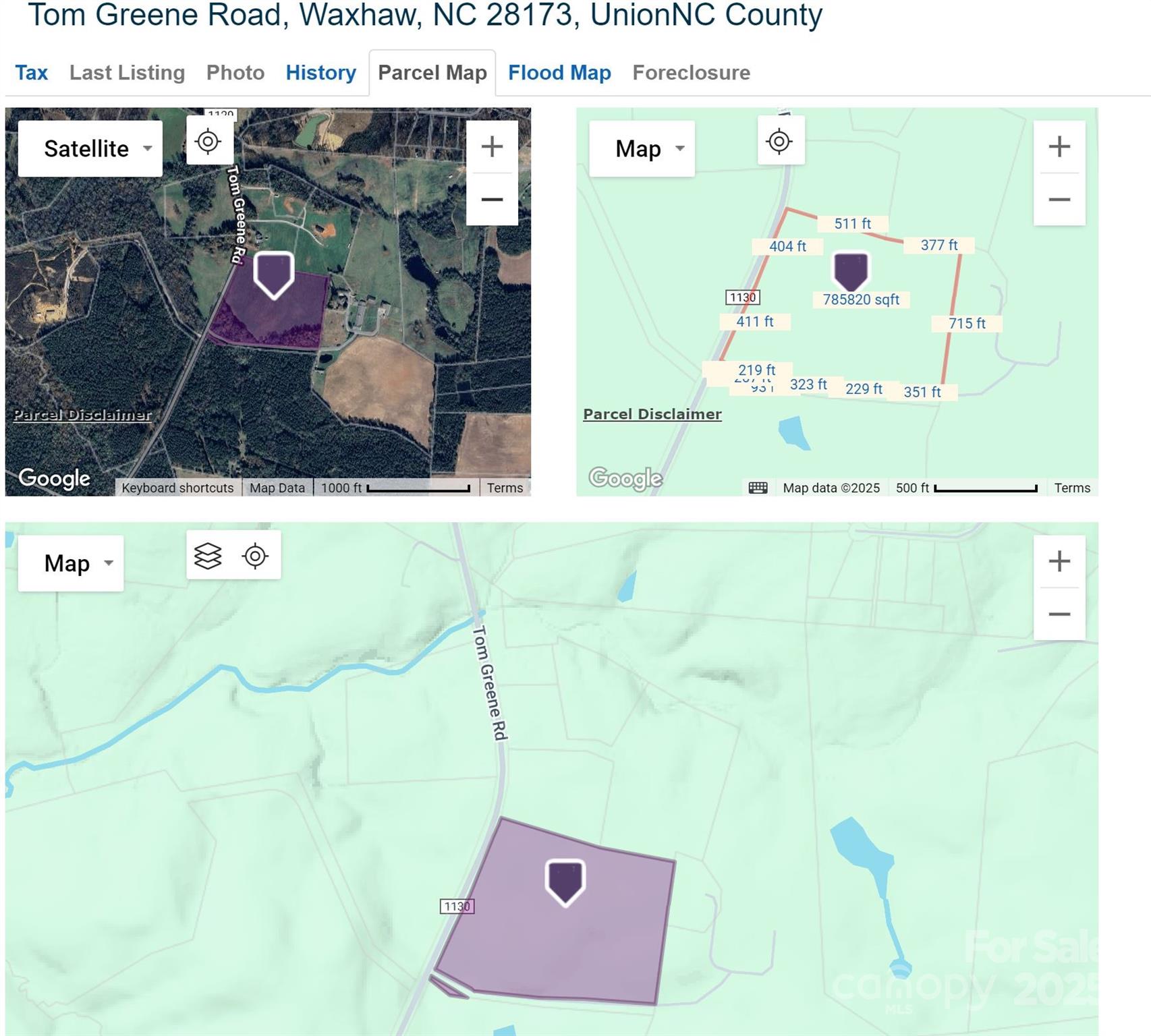 0 Tom Greene Road Waxhaw NC 28173