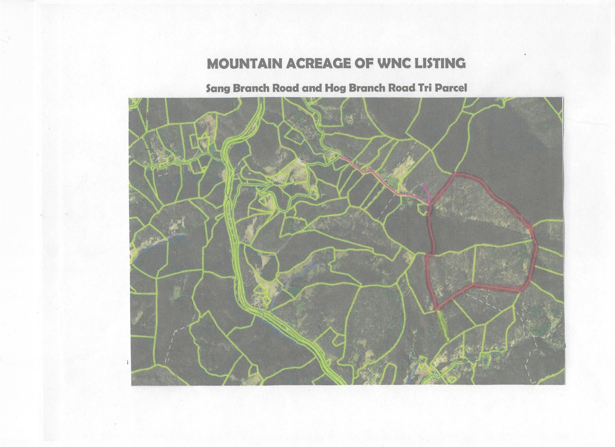 SR-1386 W Sang Branch, Hog Branch Road W Burnsville NC 28714