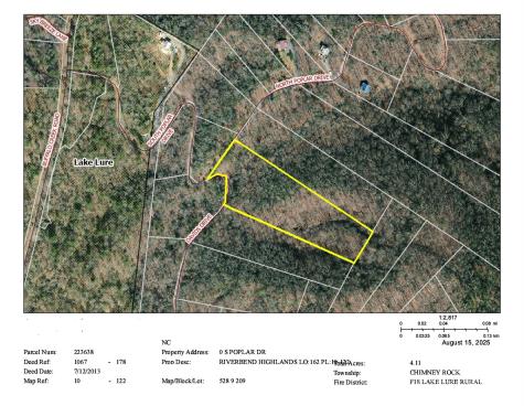 0 S Poplar Drive Lake Lure NC 28746