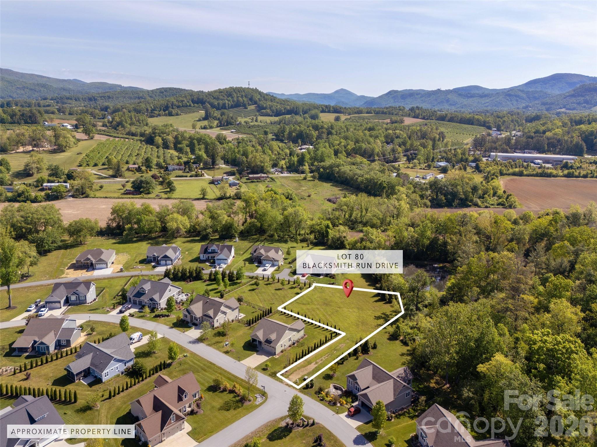 Lot 80 Blacksmith Run Drive Hendersonville NC 28792