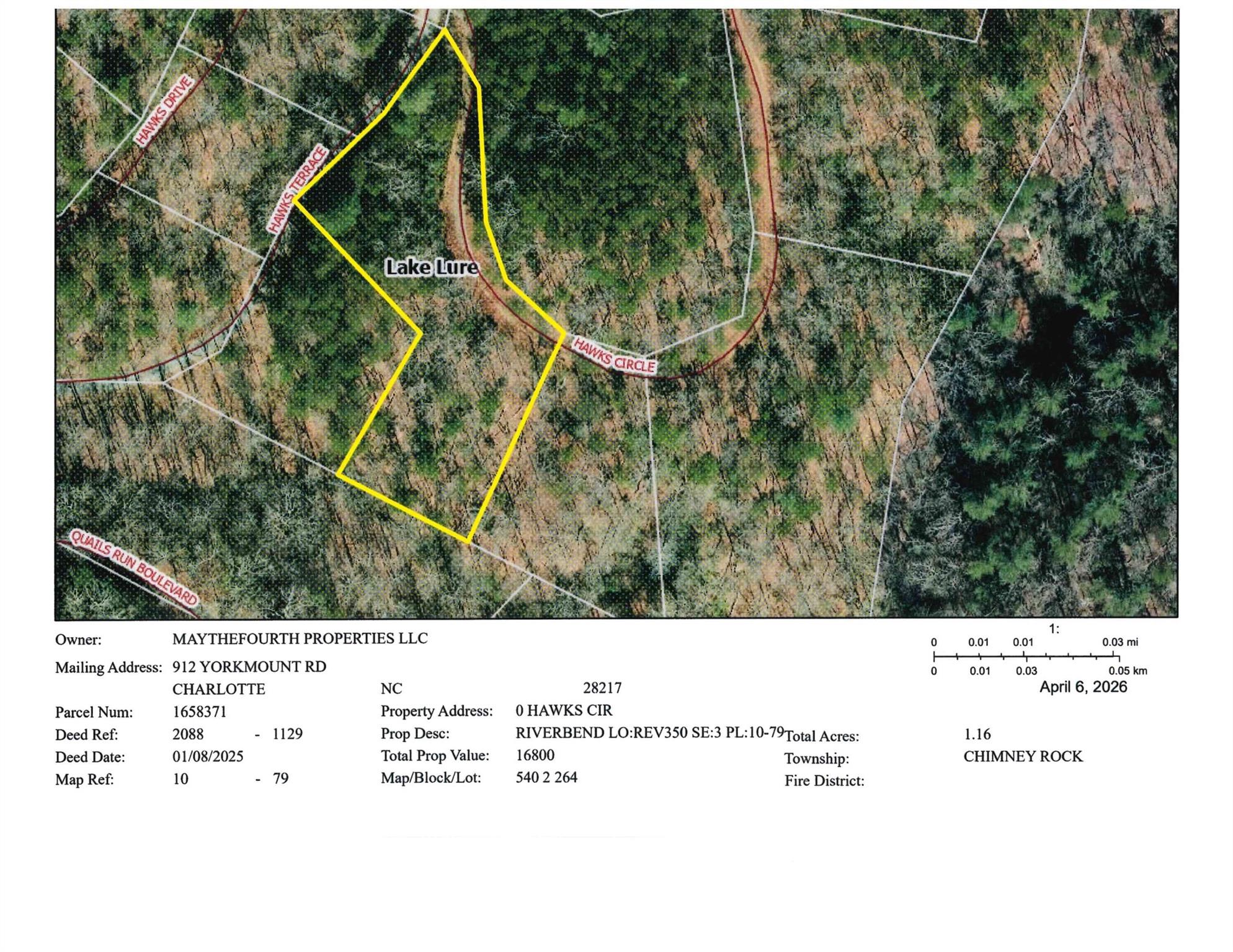 0 Hawks Circle Lake Lure NC 28746