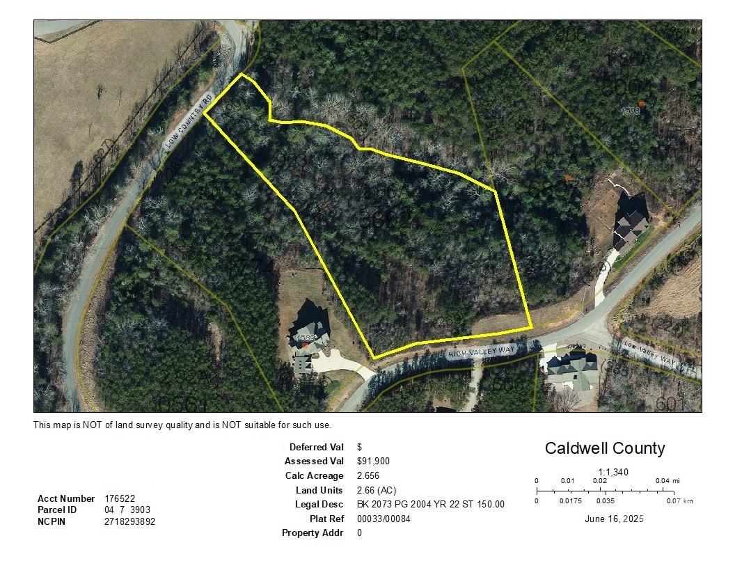 2.66 Acres, Lot 903 High Valley Way Lenoir NC 28645