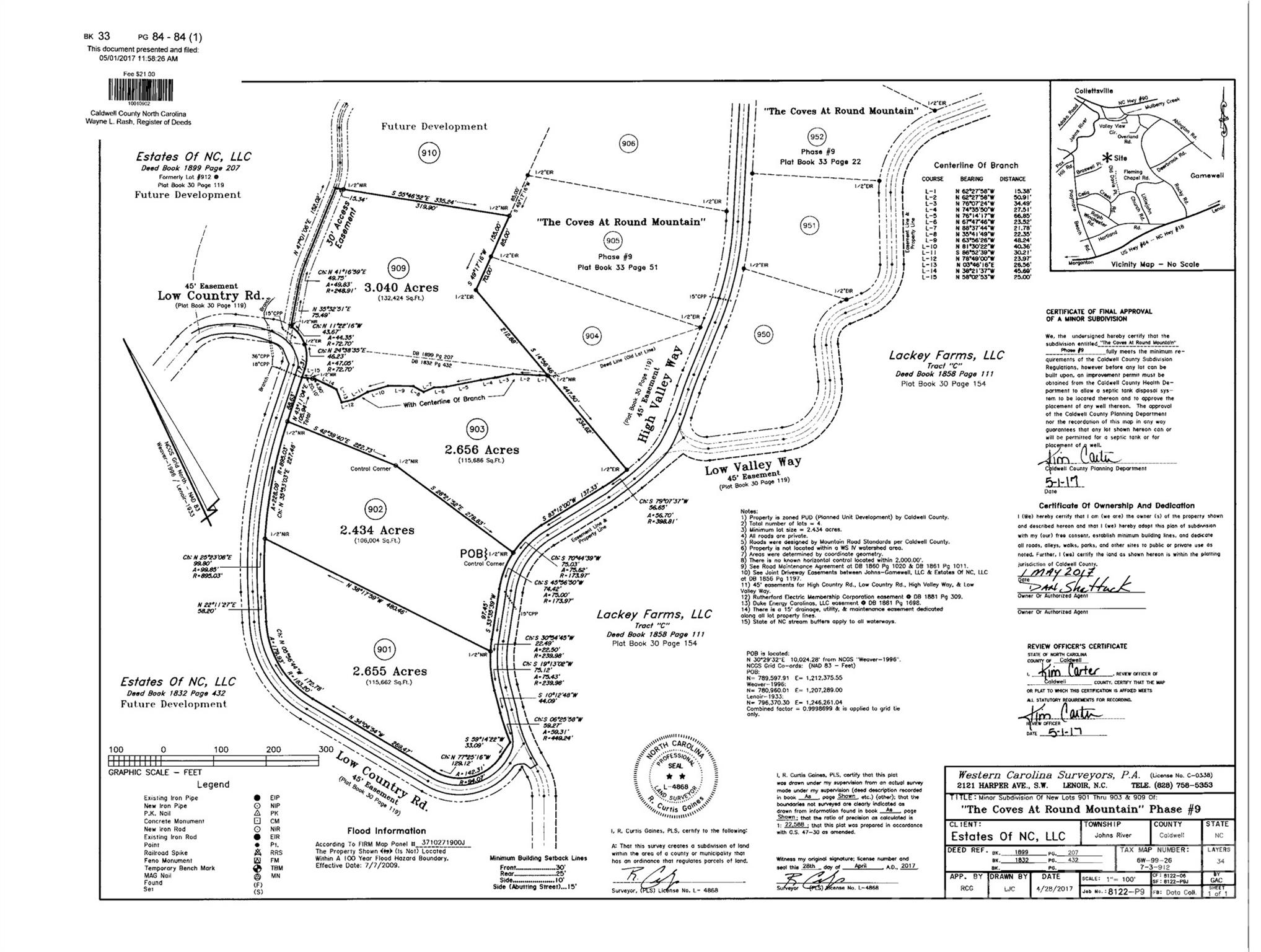 2.66 Acres, Lot 903 High Valley Way Lenoir NC 28645