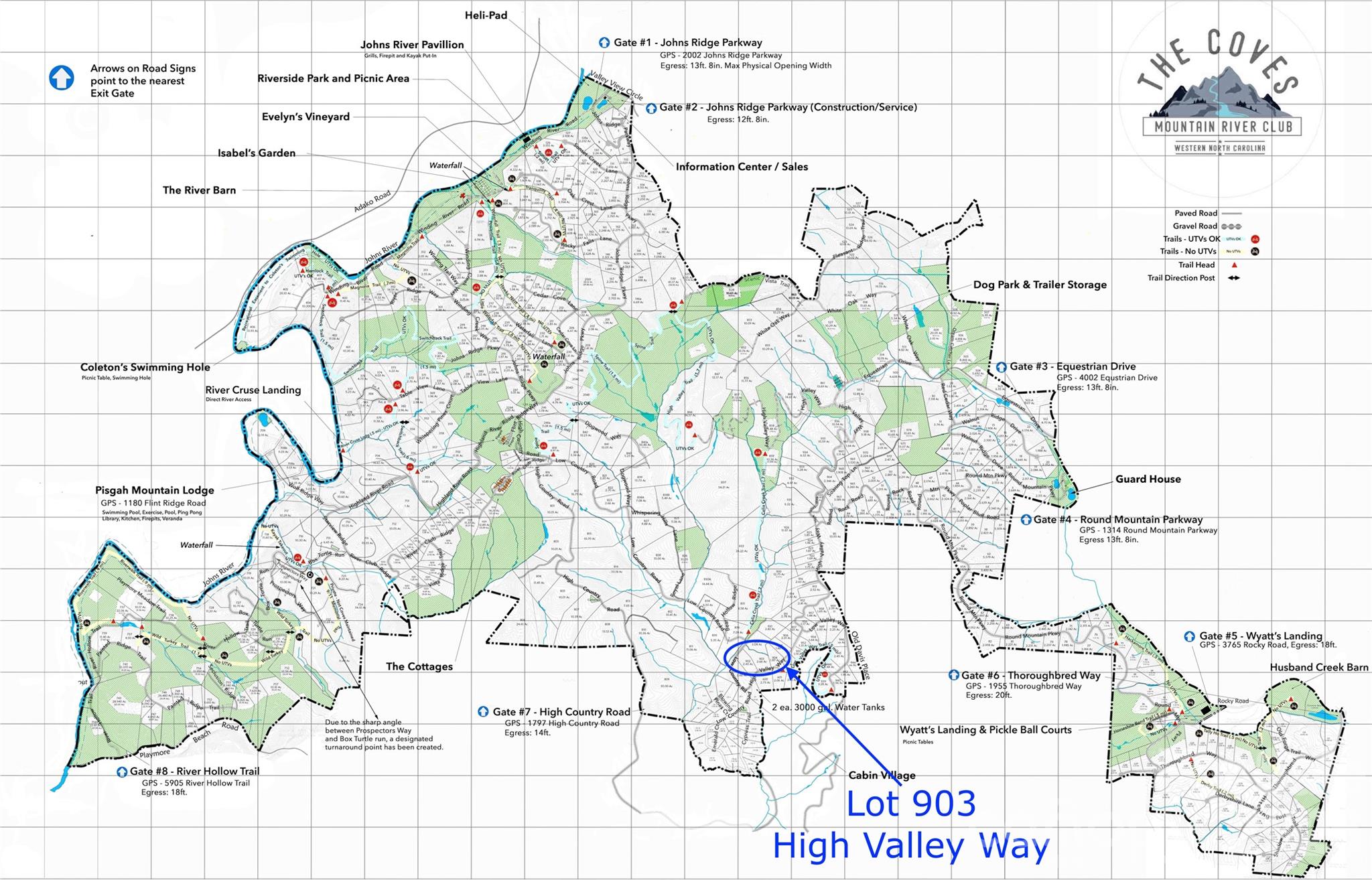 2.66 Acres, Lot 903 High Valley Way Lenoir NC 28645