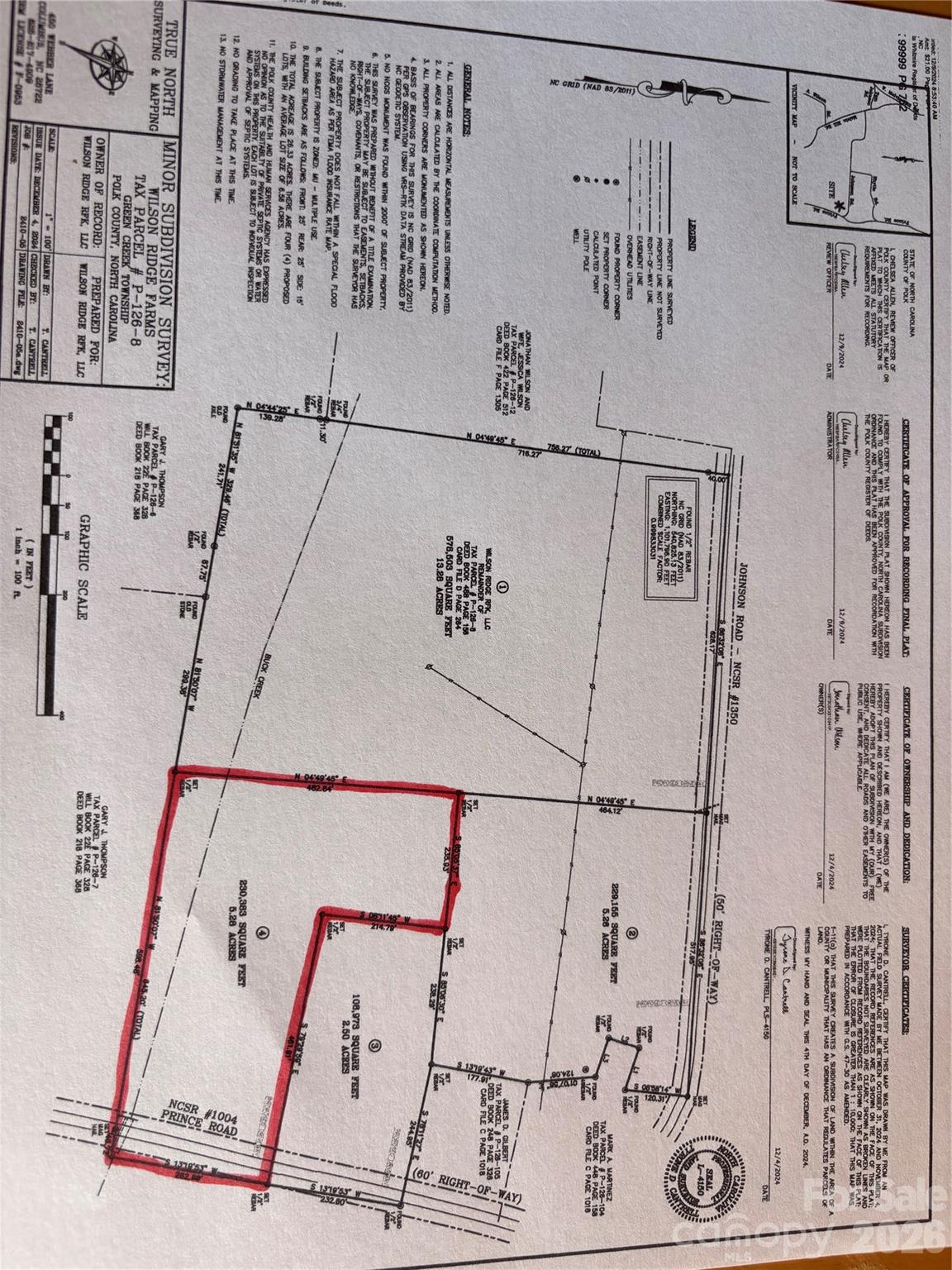Lot #4 Prince Road Columbus NC 28722